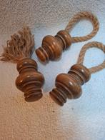 Houten Klossen met Touw - Set van 3, Ophalen of Verzenden, Gebruikt