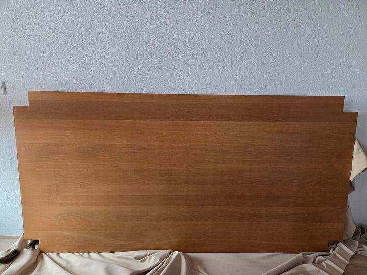 Eetkamer tafel (hout), Huis en Inrichting, Tafels | Eettafels, Gebruikt, 50 tot 100 cm, 200 cm of meer, Rechthoekig, Ophalen