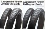 10 vintage advertenties reclames Continental banden 1976-82, Verzamelen, Ophalen of Verzenden, Gebruikt, Overige typen