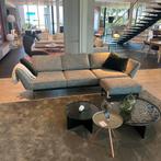 Rolf Benz mera + hocker van: 13.526,- voor: €9.999,-, 100 tot 125 cm, Ophalen of Verzenden, Rechte bank, Stof
