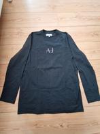Longsleeve Armani maat L -  XL smal model heren kleding, Armani jeans, Zwart, Maat 56/58 (XL), Ophalen of Verzenden