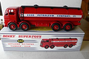 leyland octopus tanker esso dinky supertoys/atlas #943  1/43 beschikbaar voor biedingen