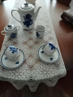Vintage Blauw Bloemen Servies, Ophalen of Verzenden, Zo goed als nieuw, Overige stijlen, Kop(pen) en/of Schotel(s)