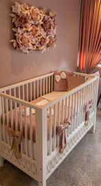 Cam Cam Copenhagen Harlequin Babybed 60 x 120 cm White, Ophalen, Zo goed als nieuw, Rond