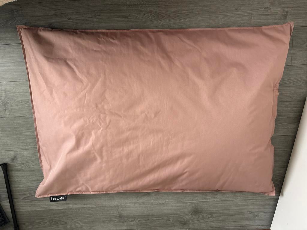 Label Zitzak Leen Bakker - Zo Goed Als Nieuw, Huis en Inrichting, Zitzakken, Ophalen of Verzenden, Zo goed als nieuw, Roze, Zitzak