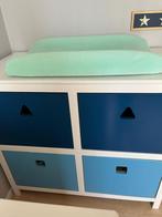 Te Koop: Wit Kinderbedje/ledikant en commode, Kinderen en Baby's, Kinderkamer | Commodes en Kasten, Ophalen, Gebruikt, 50 tot 70 cm