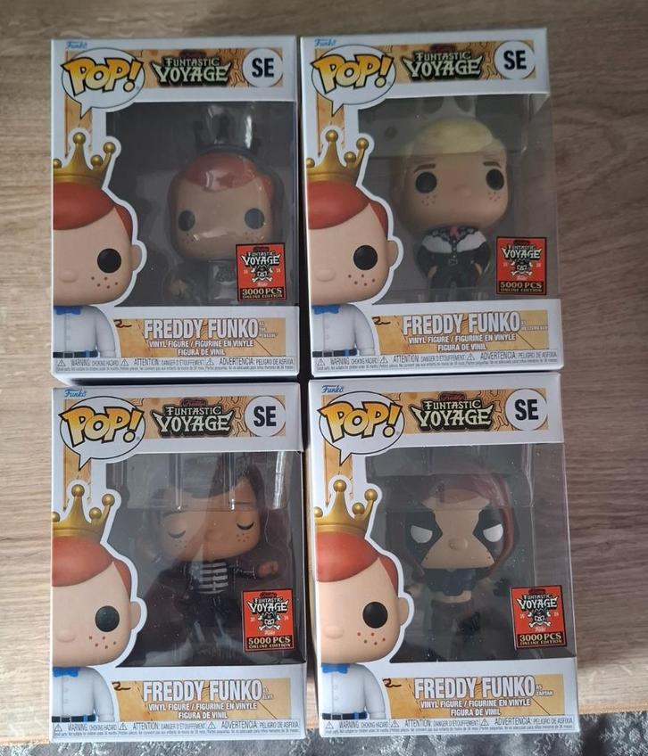 Freddy funko verschillende versies 7x stuks, Verzamelen, Poppetjes en Figuurtjes, Zo goed als nieuw, Ophalen of Verzenden