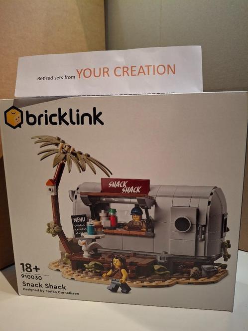 NEW and SEALED Lego Bricklink Designer Program Snackavan 910, Kinderen en Baby's, Speelgoed | Duplo en Lego, Nieuw, Lego, Complete set