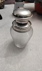 Antieke theebus., Ophalen of Verzenden, Zilver