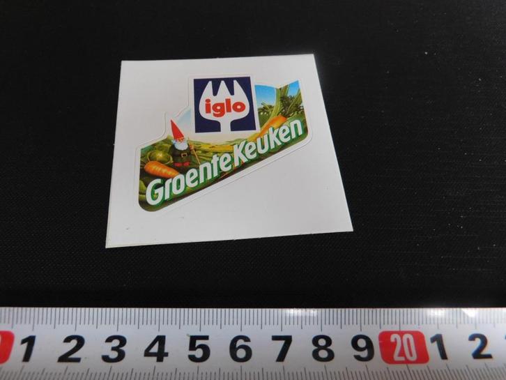 stickers IGLO Groentekeuken, Verzamelen, Stickers, Zo goed als nieuw, Ophalen