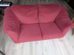 Rode sofa, Huis en Inrichting, Banken | Sofa's en Chaises Longues, Ophalen, Gebruikt, 150 tot 200 cm, Tweepersoons