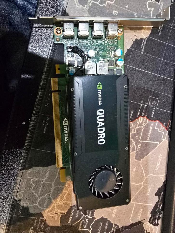 Nvidia Quadro K1200 4GB - Professionele Grafische Kaart, Computers en Software, Videokaarten, Gebruikt, Nvidia, PCI-Express 3.0