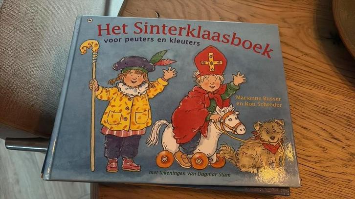 M. busser - Het Sint/kerstomdraaiboek peuters (kleuters), Boeken, Kinderboeken | Kleuters, Zo goed als nieuw, Fictie algemeen
