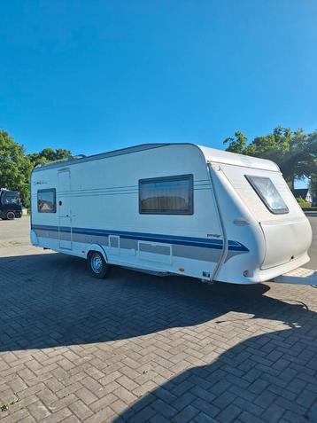 Hobby Prestige 560, Voortent, Groot vast bed, 1e eigenaar  beschikbaar voor biedingen