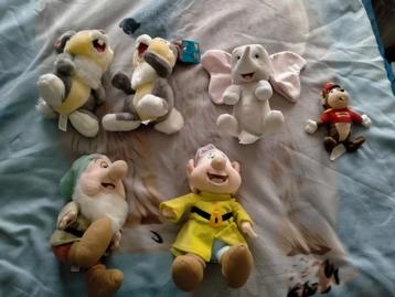 Disney knuffels NIET GRATIS! beschikbaar voor biedingen