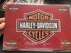 Harley Davidson bordje Nieuw, Ophalen of Verzenden, Nieuw, Auto's