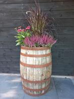 Eikenhouten Whiskeyvat 200 liter Bloembak, Ophalen, Rond, Nieuw, 60 tot 100 cm
