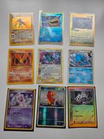 Pokemon kaarten 9 stuks holo, Ophalen of Verzenden, Zo goed als nieuw, Booster, Foil