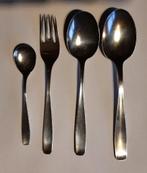 Oud Nostalgisch Verzilverd Bestek 4 Stuks, Antiek en Kunst, Ophalen