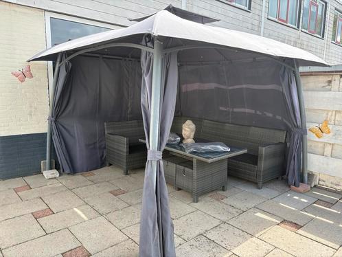Partytent paveljoen 3X3, Tuin en Terras, Partytenten, Zo goed als nieuw, Partytent, 2 meter of meer, Minder dan 5 meter, Minder dan 4 meter