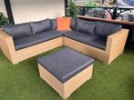 Loungeset Rimini | Showroommodel, Tuin en Terras, Tuinsets en Loungesets, Ophalen, Zo goed als nieuw, Loungeset, Wicker