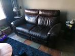 Gratis 2-persoons leren bank - Swifterbant, Ophalen, Gebruikt, Tweepersoons, Leer