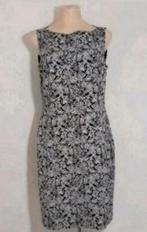 Zwarte mouwloze jurk met dessin van Claudia Strãter, Verzenden, Zo goed als nieuw, Maat 42/44 (L), Zwart