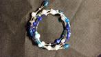 Mooie spiraal armband. Past altijd., Ophalen of Verzenden, Nieuw, Blauw, Overige materialen