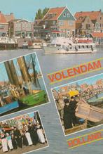 VOLENDAM Haven Rondvaartboot Klederdracht, Gelopen, Noord-Holland, Verzenden, 1980 tot heden