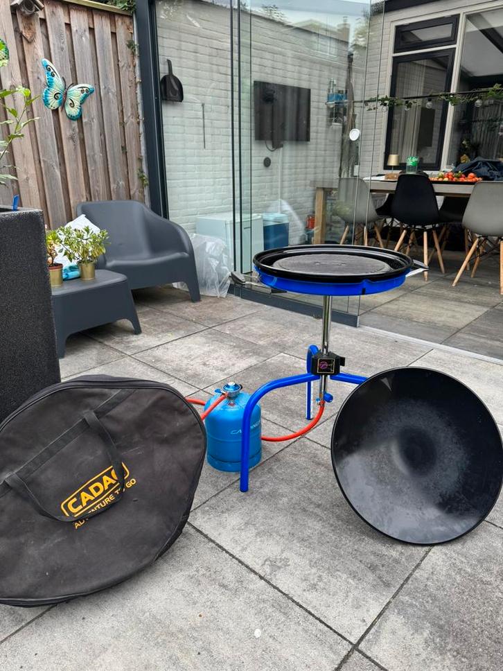 Cadac global skottelbraai, Tuin en Terras, Gasbarbecues, Zo goed als nieuw, Ophalen