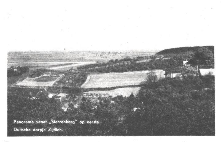 962155 Berg en Dal Gld 1949 Panorama Sterrenberg op Zijflich, Verzamelen, Ansichtkaarten | Nederland, Gelopen, Gelderland, 1940 tot 1960