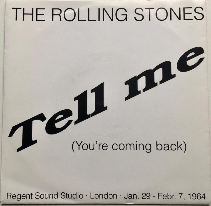 AL1 Rolling stones: Tell me short rare version '91 €35 , Cd's en Dvd's, Vinyl Singles, Nieuw in verpakking, Single, Rock en Metal