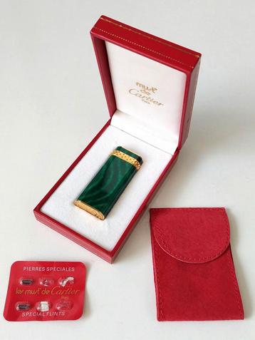 Vintage 1989 Must de Cartier Aansteker Werkend + Box beschikbaar voor biedingen
