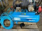 ABAC 100L 3-Fase Compressor  4 PK / 11 bar + luchtslangenset, Ophalen, Gebruikt, 200 tot 400 liter/min, 10 bar of meer