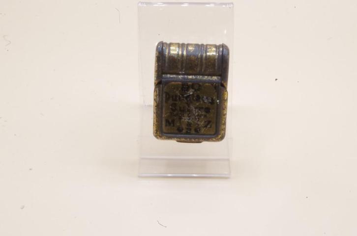 mini blikje  punaise blikje in de vorm van een boek boekje, Verzamelen, Blikken, Gebruikt, Overige, Overige merken, Ophalen of Verzenden