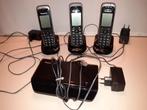Panasonic 3-delige handset, Ophalen of Verzenden, Gebruikt, 3 handsets