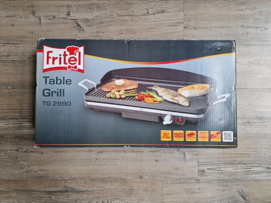Fritel Tafelgrill TG 2990 - Nieuw in doos, Ophalen of Verzenden, Nieuw