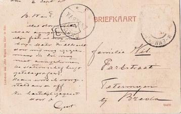 Ede, Lindelaan  met stempels  2 september 1908 beschikbaar voor biedingen