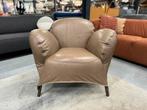 Nieuw Label Bobo Fauteuil Rio Olive leer Design stoel Poef, Huis en Inrichting, Fauteuils, Nieuw, Ophalen of Verzenden, Label