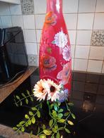 Vazen, Huis en Inrichting, Woonaccessoires | Vazen, Ophalen, Overige kleuren, Glas, Minder dan 50 cm