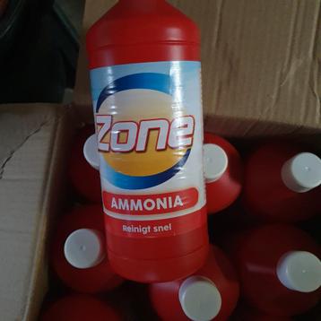 11 Flessen Ammonia - Nieuw in Doos beschikbaar voor biedingen