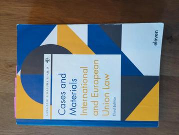 Cases and Materials International and European Union Law beschikbaar voor biedingen