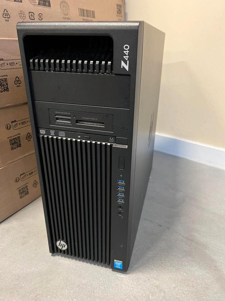HP Z440 workstation, Computers en Software, Desktop Pc's, Refurbished, 3 tot 4 Ghz, SSD, 8 GB, Met videokaart, Gaming, Ophalen of Verzenden
