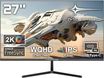 -= Minifire 27" IPS - QHD Wide 1440p - nieuw! =- beschikbaar voor biedingen
