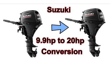 Suzuki DF 9.9 15 EFI naar 20pk! buitenbord ECU 20pk beschikbaar voor biedingen