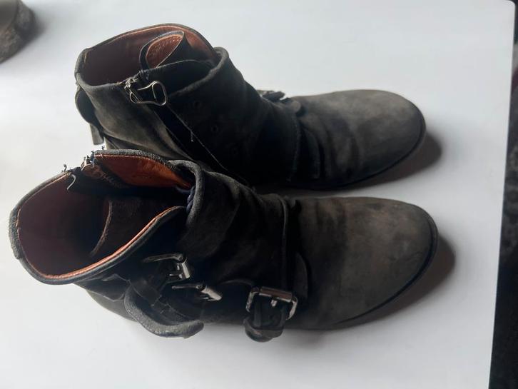 A.S. 98 Cowboylaarzen Maat 40, Kleding | Dames, Schoenen, Gedragen, Lage of Enkellaarzen, Bruin, Ophalen of Verzenden