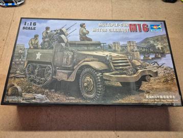 Trumpeter 1/16 Multiple gun motor carriage M16 beschikbaar voor biedingen