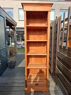 2x teakhout boekenkast met lade, Huis en Inrichting, Kasten | Boekenkasten, Ophalen, Gebruikt, Teakhout, 50 tot 100 cm