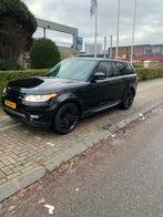 Range rover sport2014 black, Auto's, Land Rover, Automaat, Zwart, Zwart, Leder
