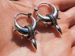 Vanoli 925 zilver creolen oorbellen Bali hoops 3,2 cm spike, Hangers, Vanoli, Amsterdam, Nieuw